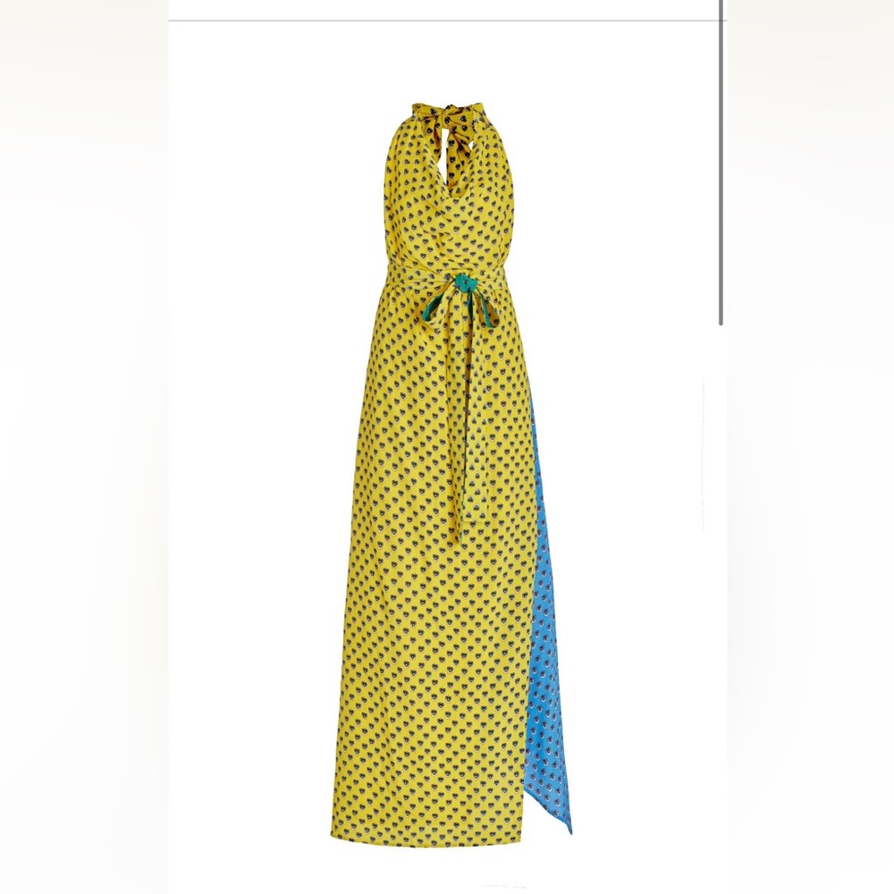 Staud adele halter dress